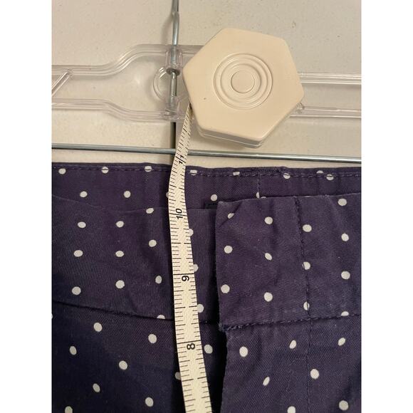 Tommy Hilfiger shorts‎ women’s size 14 navy blue white polka dots - Picture 4 of 7